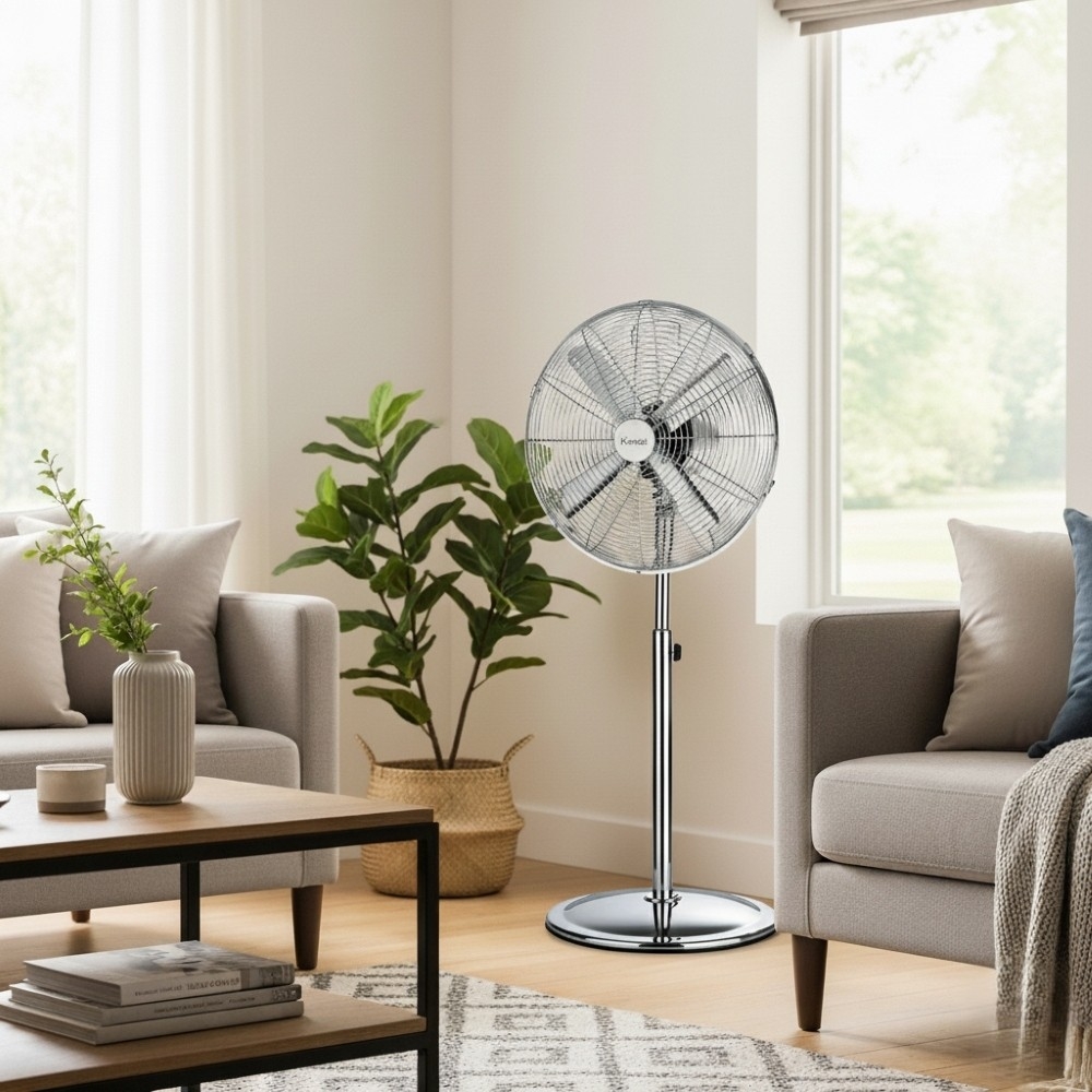 VENTILADOR PEDESTAL 16 PULGADAS ZF1616-II METÁLICO. - 5