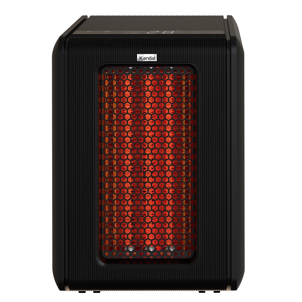 ESTUFA INFRAROJA GOLDEN TUBE KENDAL NEGRA 65M2- 2000W NEGRO - 1
