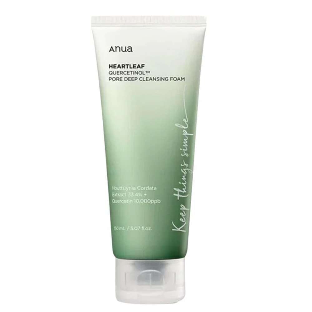 ANUA HEARTLEAF QUERCETINOL PORE DEEP CLEANSING FOAM - 1