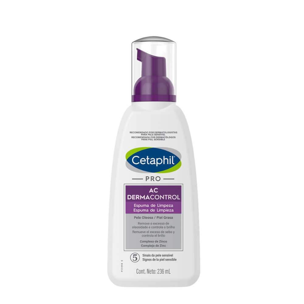 CETAPHIL ESPUMA DE LIMPIEZA PRO AC DERMOCONTROL 236ML - 1