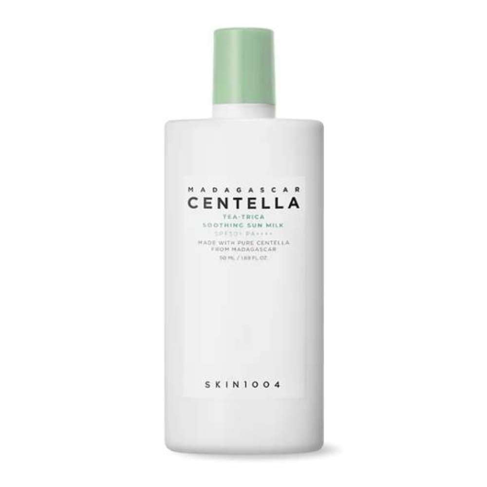 SKIN1004 BLOQUEADOR SOLAR SPF50+ MADAGASCAR CENTELLA TEA-TRICA SOOTHING SUN MILK PA++++ - 1