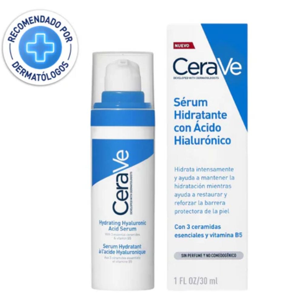CERAVE SERUM HIDRATANTE CON ACIDO HIALURONICO 30ML - 1