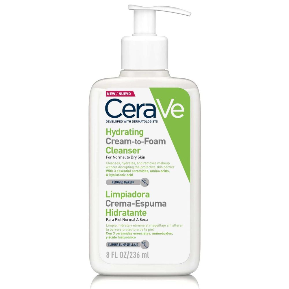 CERAVE LIMPIADOR CREMA ESPUMOSA 236ML - 1