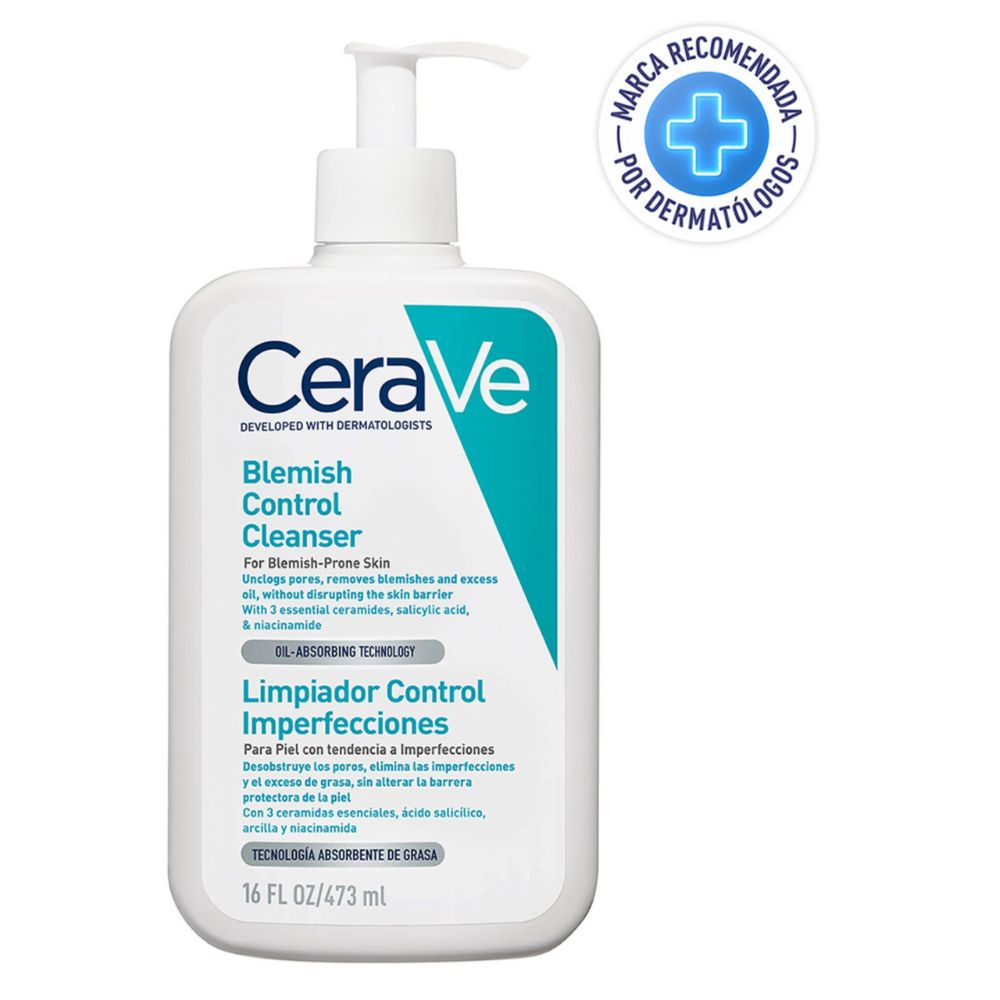 CERAVE LIMPIADOR CONTROL IMPERFECCIONES 473ML - 1