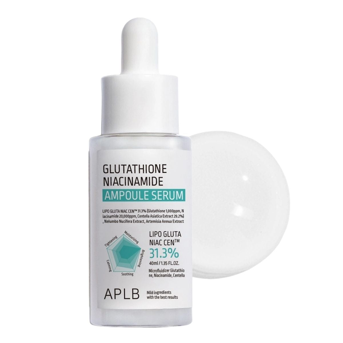 GLUTATHIONE NIACINAMIDE AMPOULE SERUM 40ML - 1