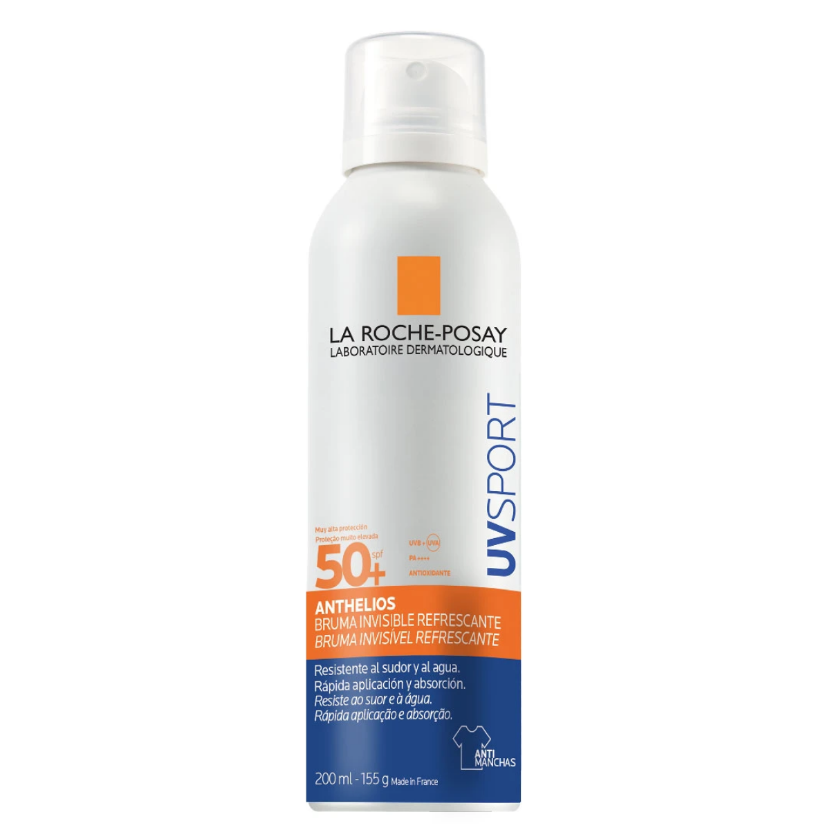 LA ROCHE-POSAY ANTHELIOS UV SPORT BRUMA INVISIBLE REFRESCANTE SPF50+ 200ML - 1