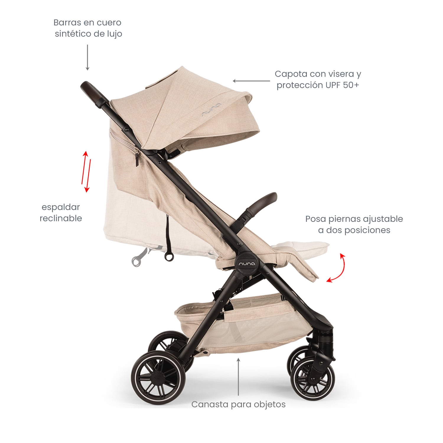 COCHE COMPACTO TRVL NUNA BISCOTTI - 4