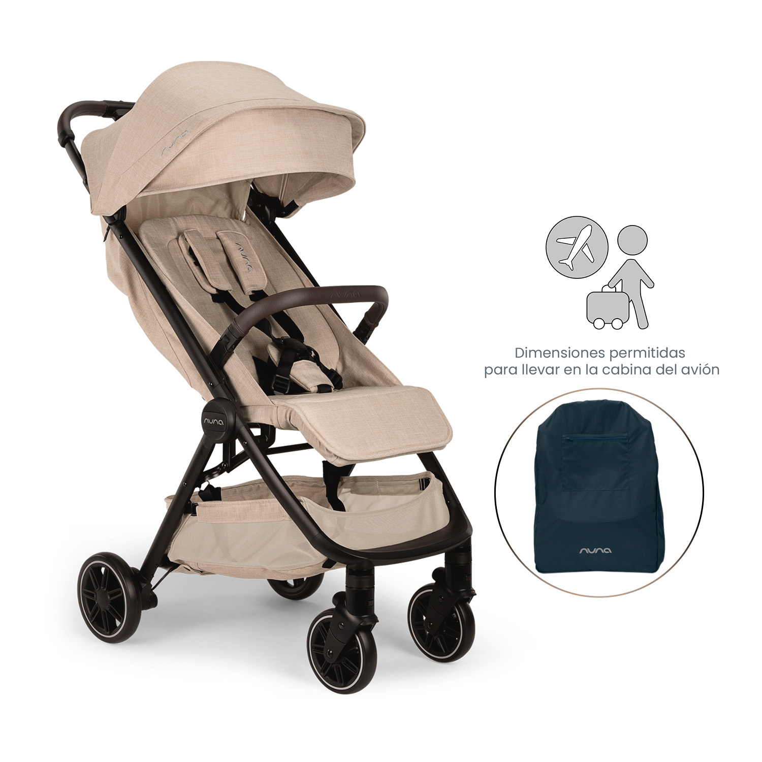 COCHE COMPACTO TRVL NUNA BISCOTTI - 6