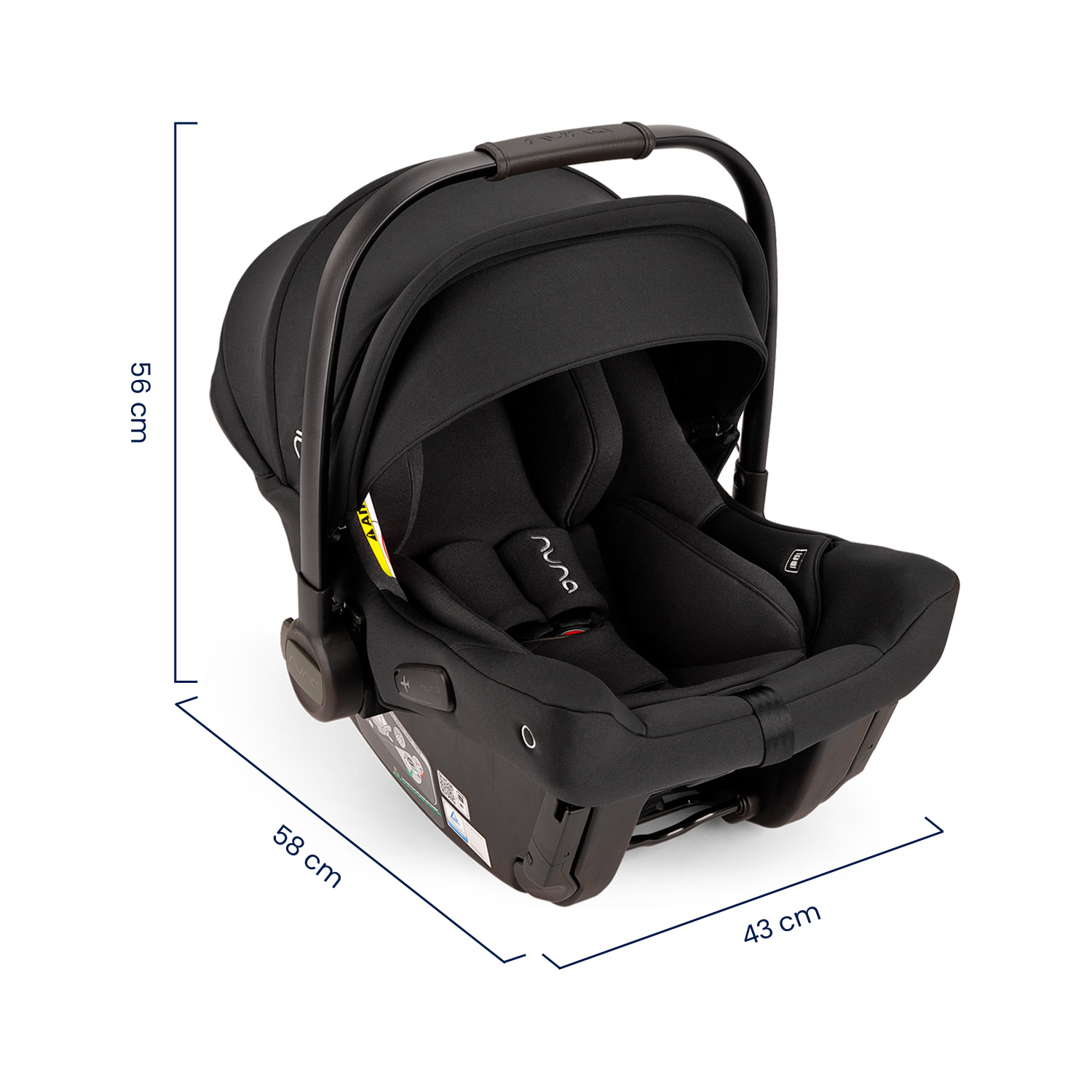SILLA DE AUTO PIPA URBN NUNA CAVIAR - 7