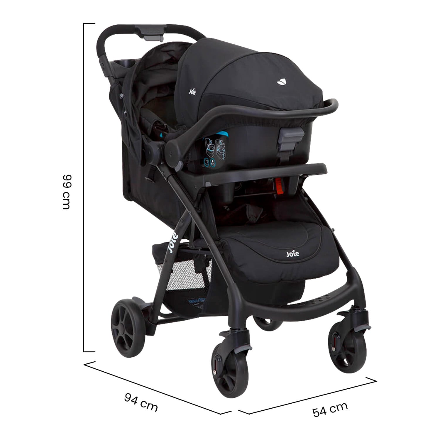 COCHE TRAVEL SYSTEM MUZE W/JUVA Y BASE COAL - 10