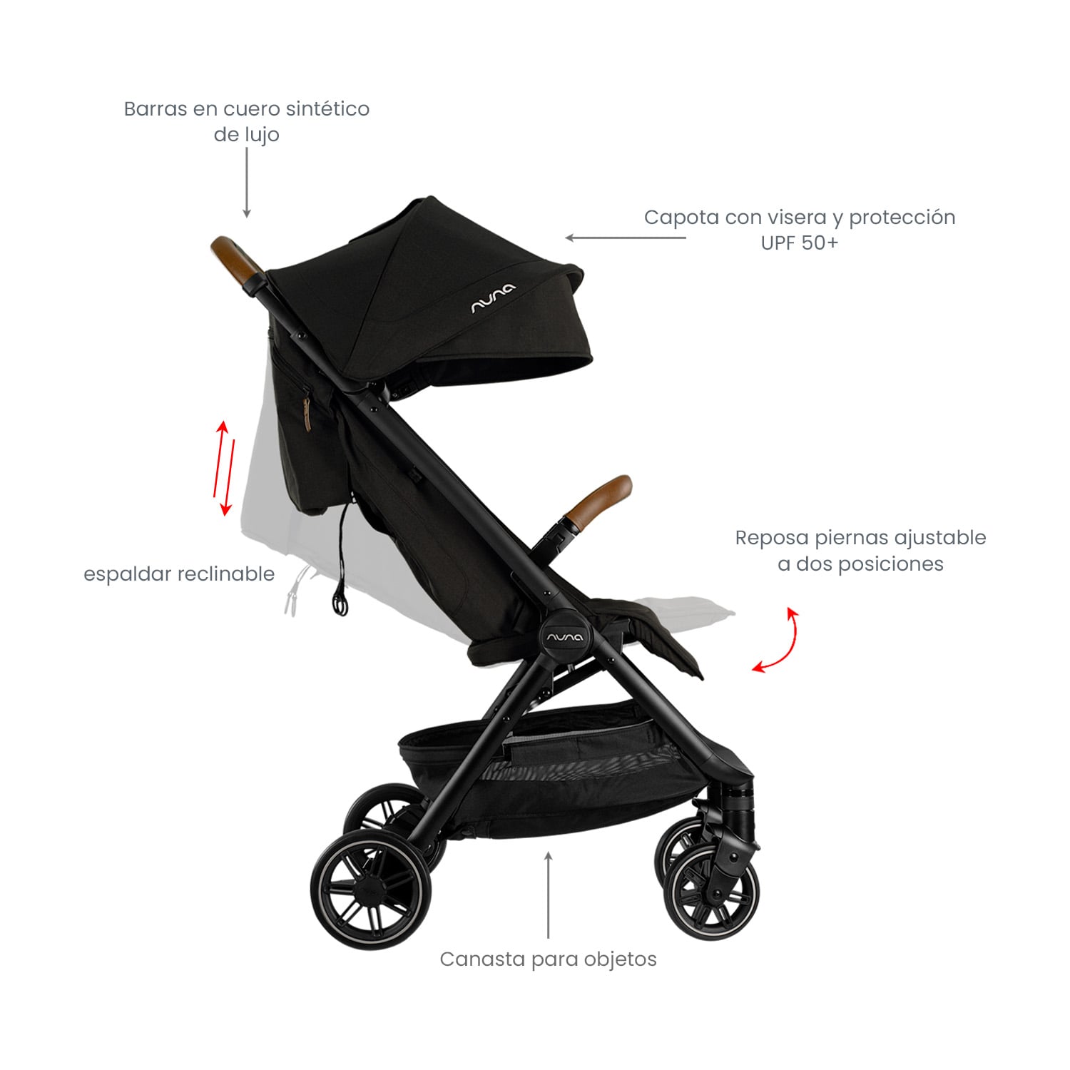 COCHE COMPACTO TRVL NUNA CAVIAR - 4