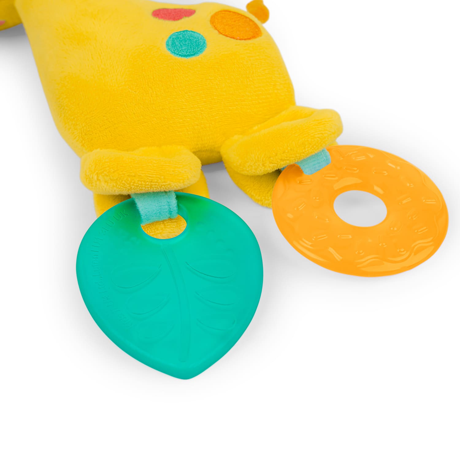 SONAJERO BEBE RATTLE N TEETER PLUSH 13084 BRIGHT STARTS - 3