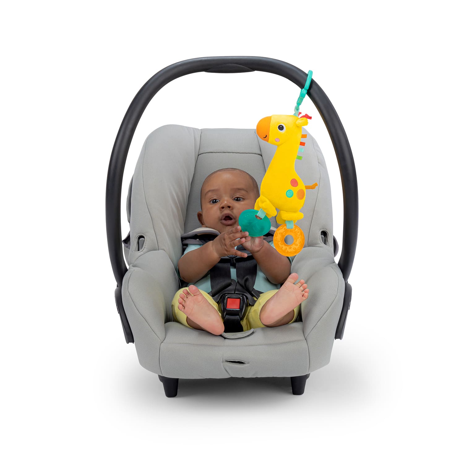 SONAJERO BEBE RATTLE N TEETER PLUSH 13084 BRIGHT STARTS - 4
