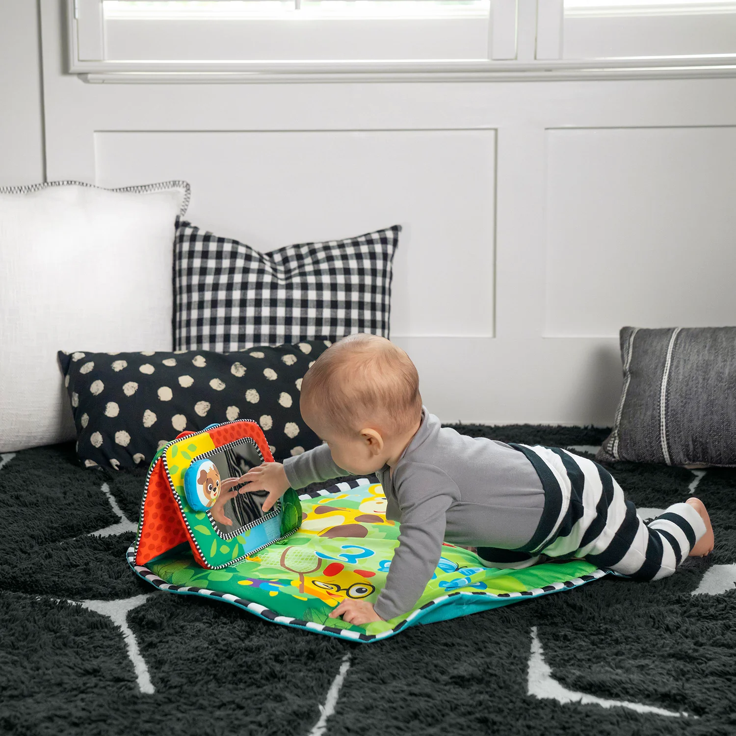 TAPETE DE ACTIVIDADES PARA BEBÉ BABY EINSTEIN DISCOVERY GARDEN - 5