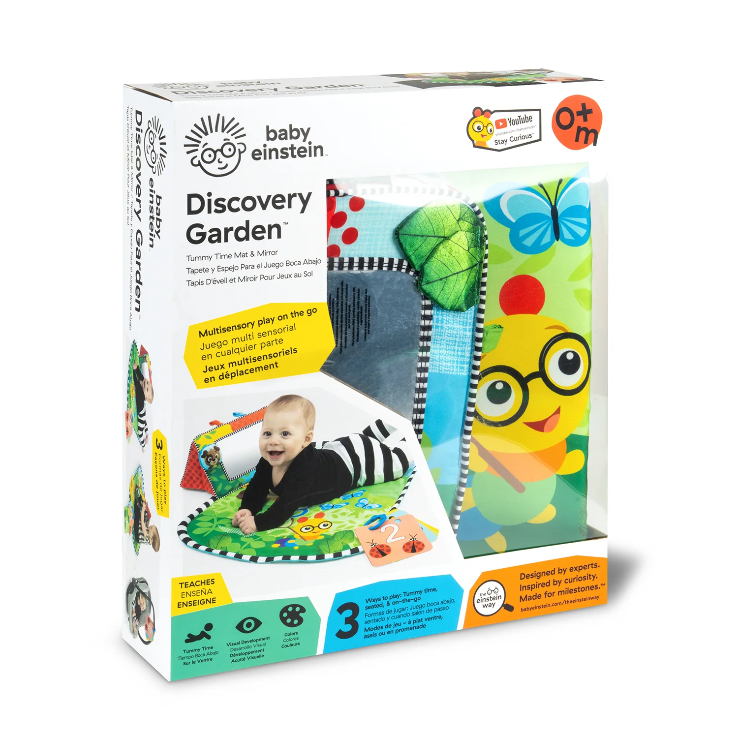 TAPETE DE ACTIVIDADES PARA BEBÉ BABY EINSTEIN DISCOVERY GARDEN - 7