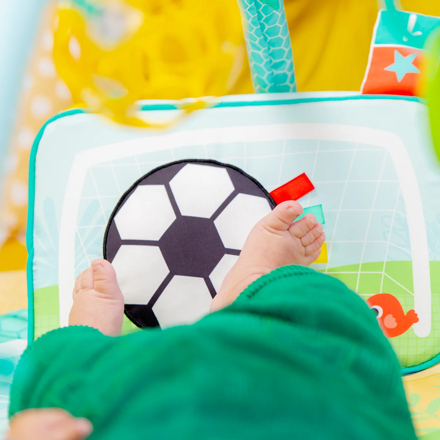 GIMNASIO DE ACTIVIDADES PARA BEBÉ BRIGHT STARTS GRIP Y KICK OBALL - 5