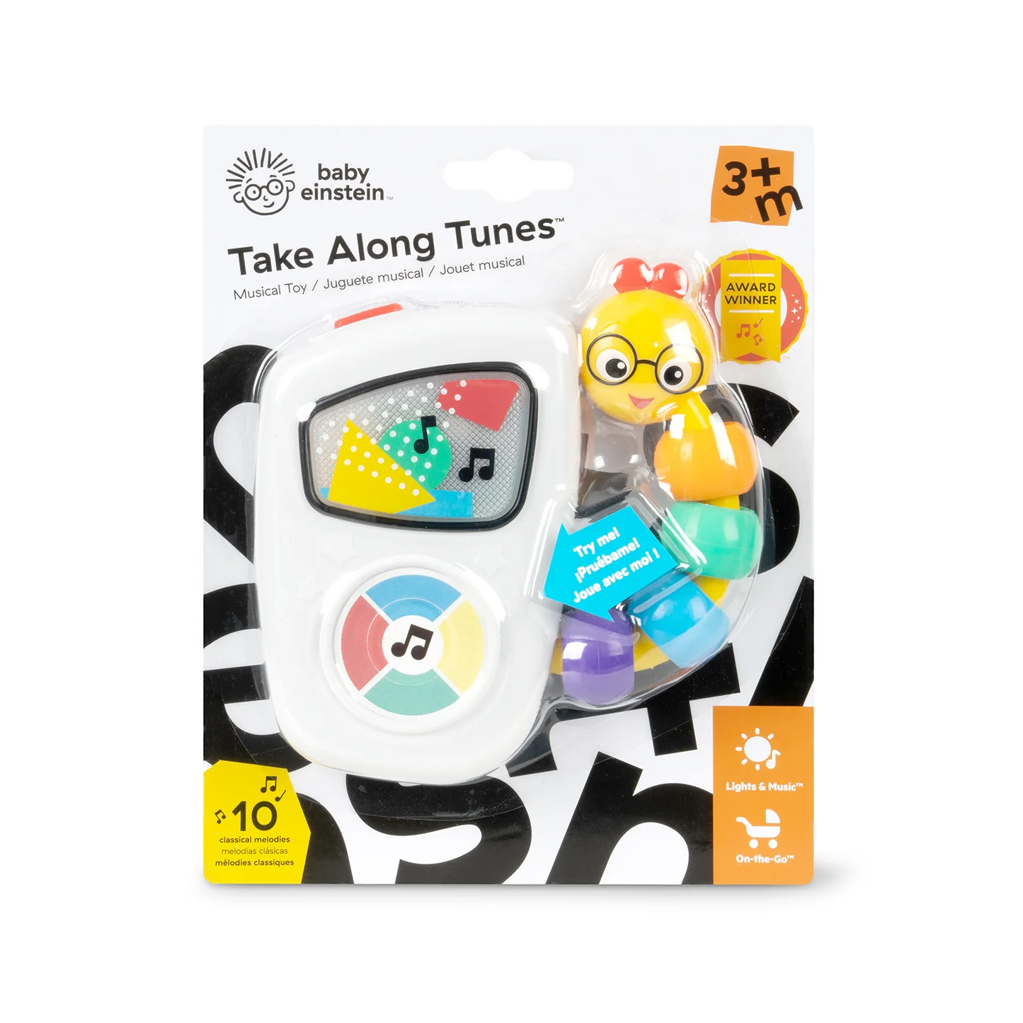 JUGUETE MUSICAL PARA BEBÉ BABY EINSTEIN TAKE ALONG TUNES 30704 - 3
