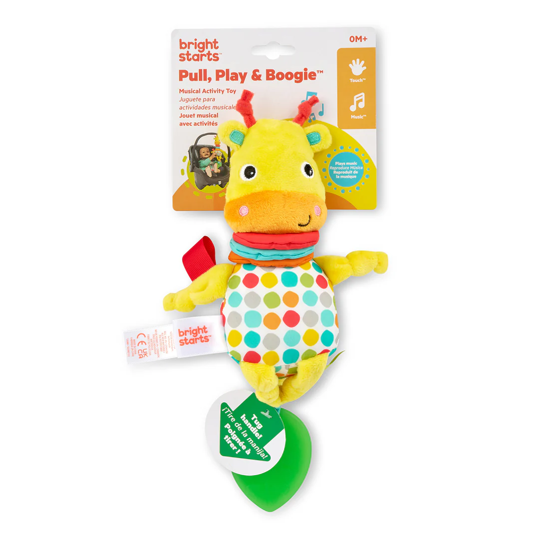 JUGUETE MUSICAL PARA BEBÉ BRIGHT STARTS PLAY AND BOGGIE GIRAFFE - 2