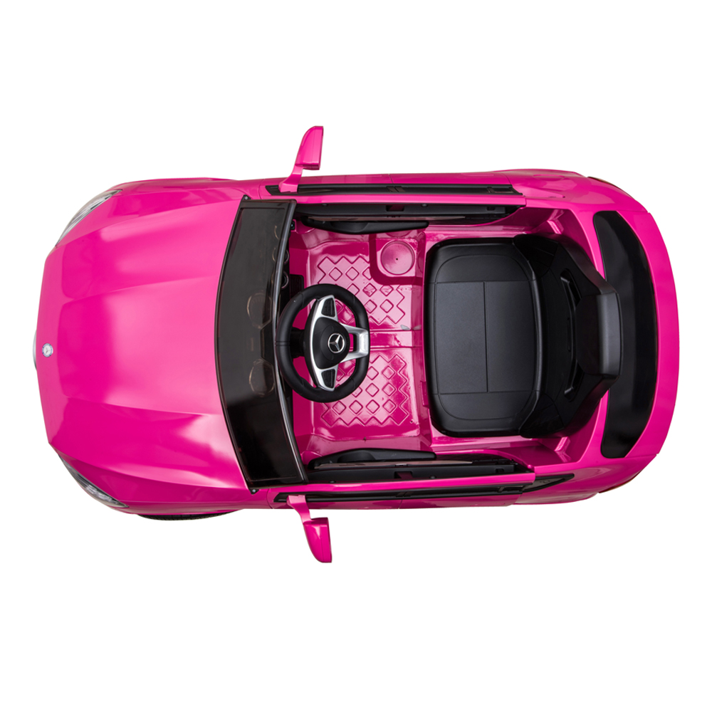 AUTO A BATERIA MERCEDES LQ013 ROSA - 6