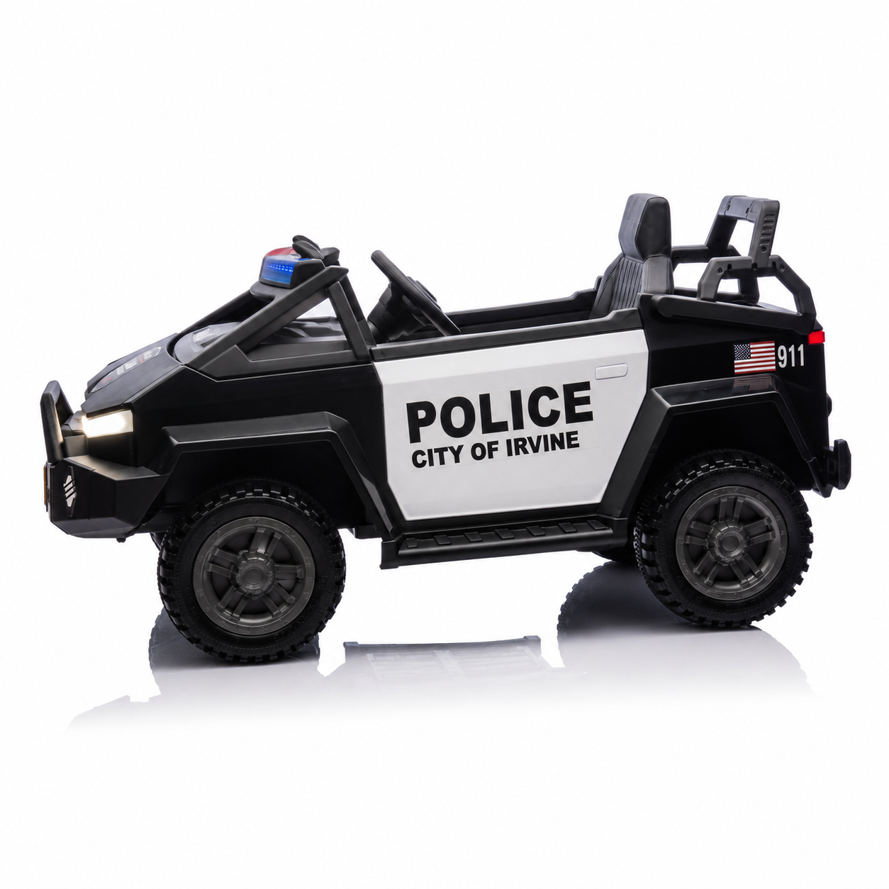 AUTO A BATERIA PARA NIÑOS BR2518 POLICE - 4