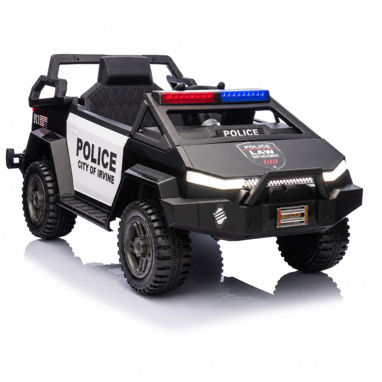 AUTO A BATERIA PARA NIÑOS BR2518 POLICE - 2