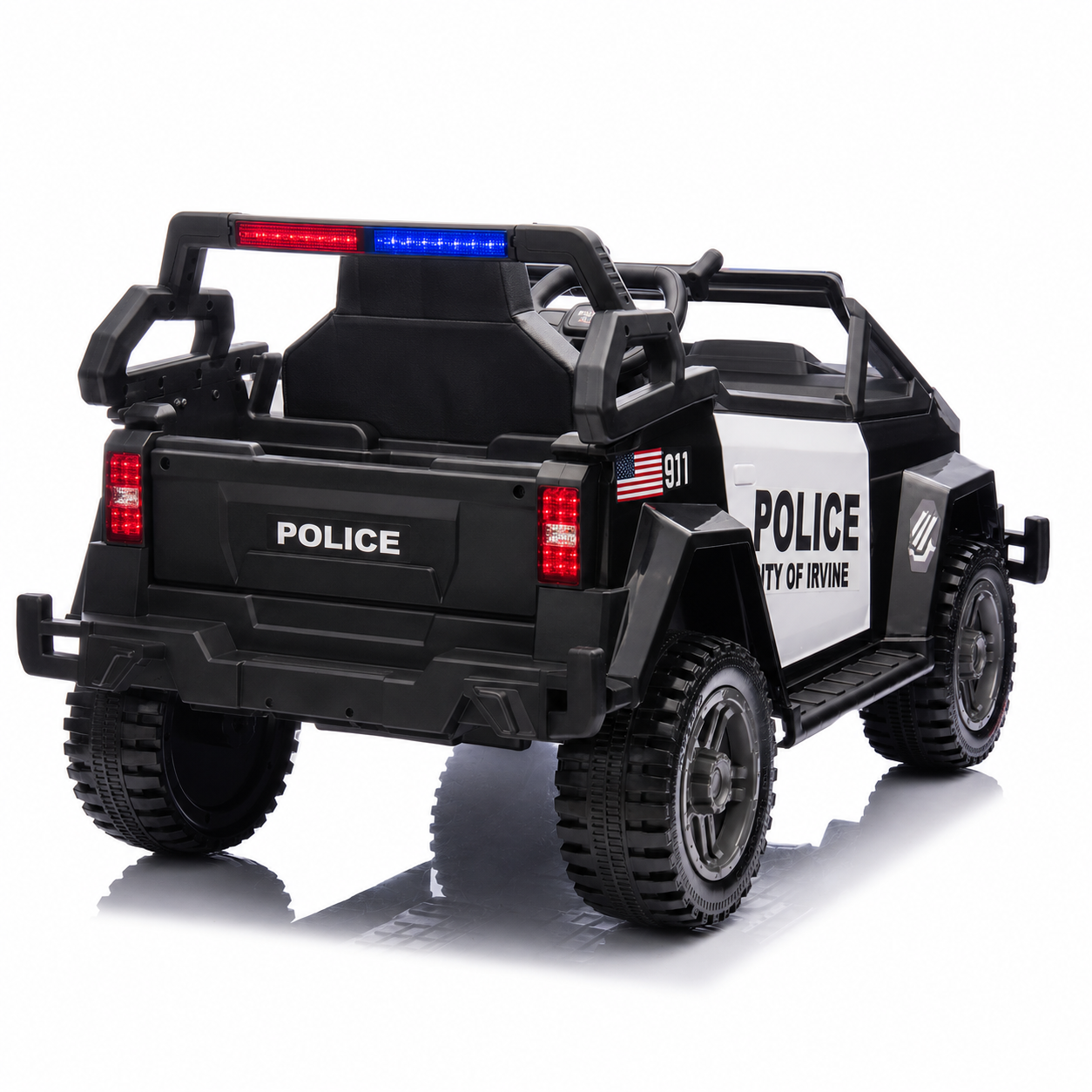 AUTO A BATERIA PARA NIÑOS BR2518 POLICE - 3