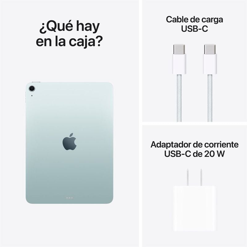 NUEVO IPAD AIR 11″ CHIP M4 128GB 8GB RAM CÁMARA 12MP WI-FI - 8