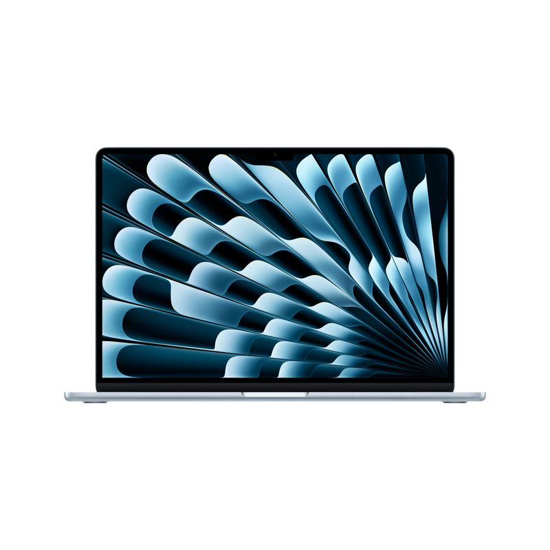 MACBOOK AIR 15” M5 16GB RAM + 512GB SSD (TECLADO INGLÉS) – SKY BLUE - 1