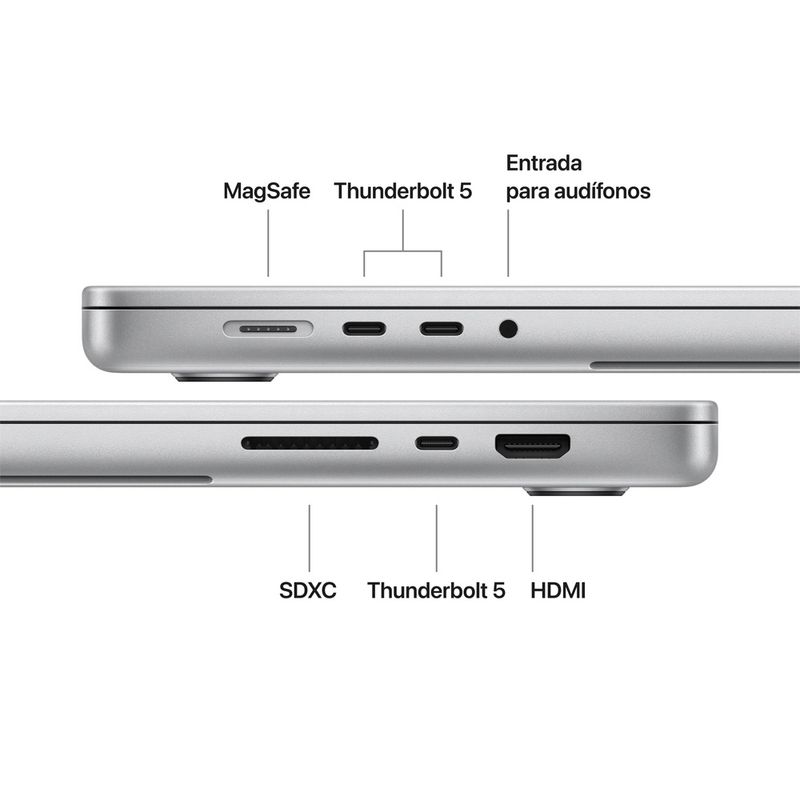 MACBOOK PRO 16 M5 PRO 24GB + 1TB - ( TECLADO INGLES ) - 5