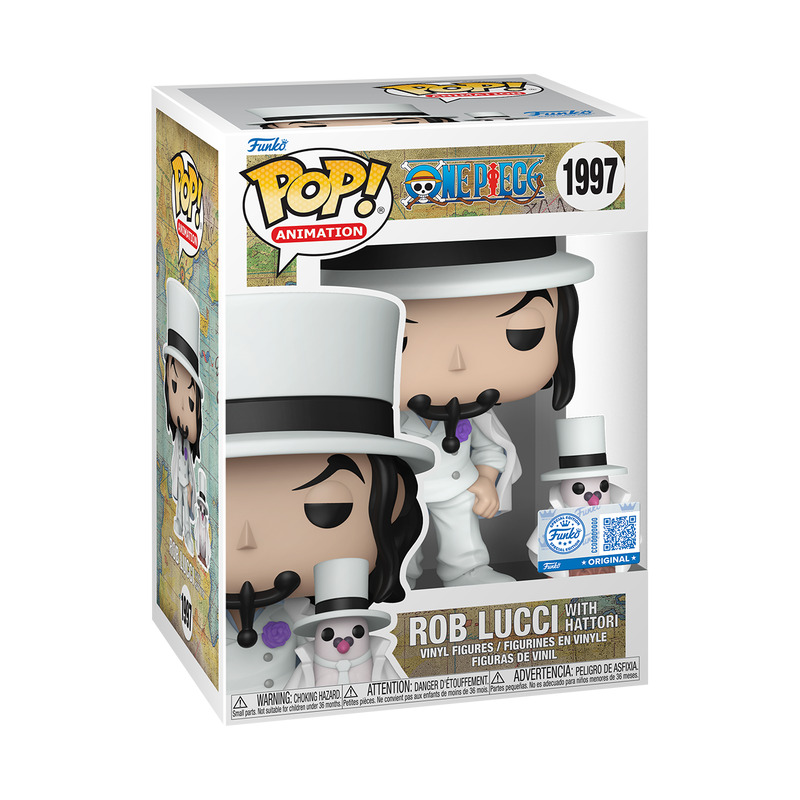 FUNKO POP ROB LUCCI WITH HATTORI 1997 SPECIAL EDITION ONE PIECE - 1