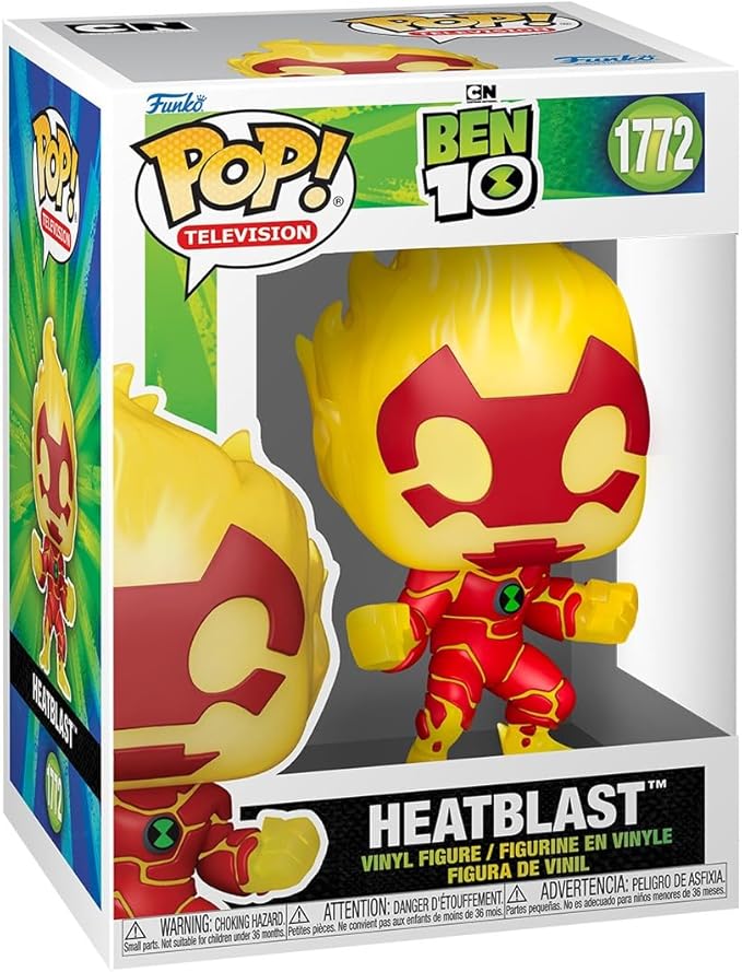 FUNKO POP HEATBLAST 1772 BEN 10 - 1