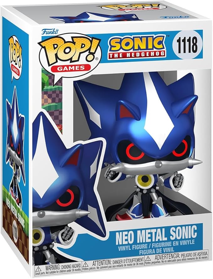 FUNKO POP NEO METAL SONIC 1118 - 1