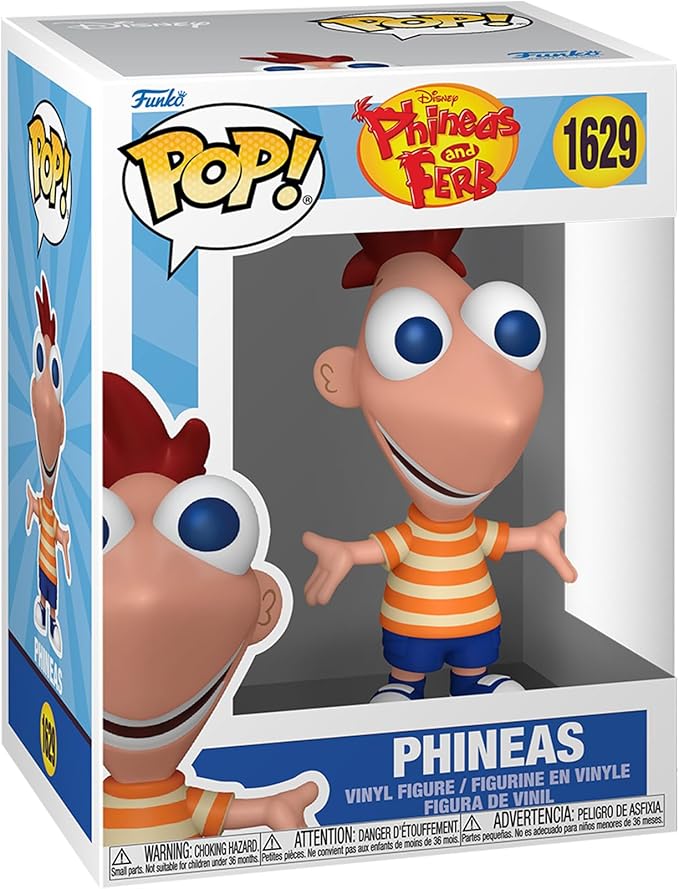 FUNKO POP PHINEAS 1629 PHINEAS AND FERB - 1