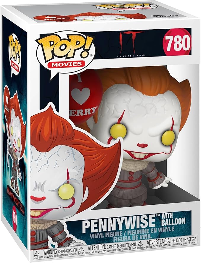 FUNKO POP PENNYWISE 780 WITH BALLON IT CHAPTER TWO - 1