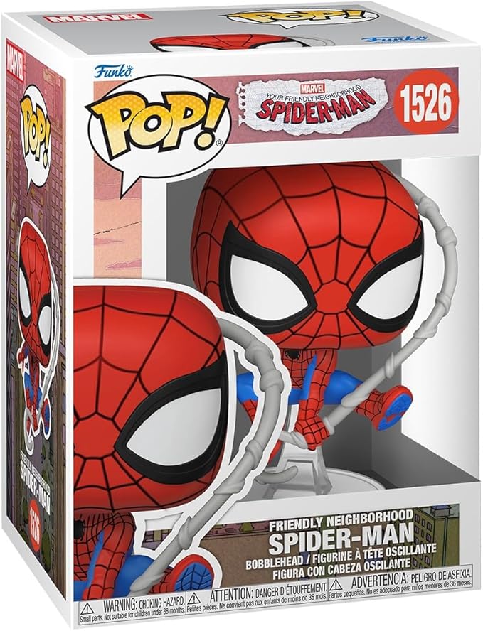 FUNKO POP SPIDERMAN 1526 FRIENDLY NEIGHBORHOOD - 1