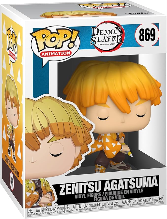 FUNKO POP ZENITSU AGATSUMA 869 DEMON SLAYER - 1