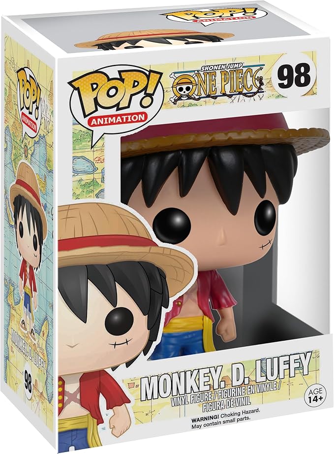 FUNKO POP MONKEY D LUFFY 98 ONE PIECE - 1
