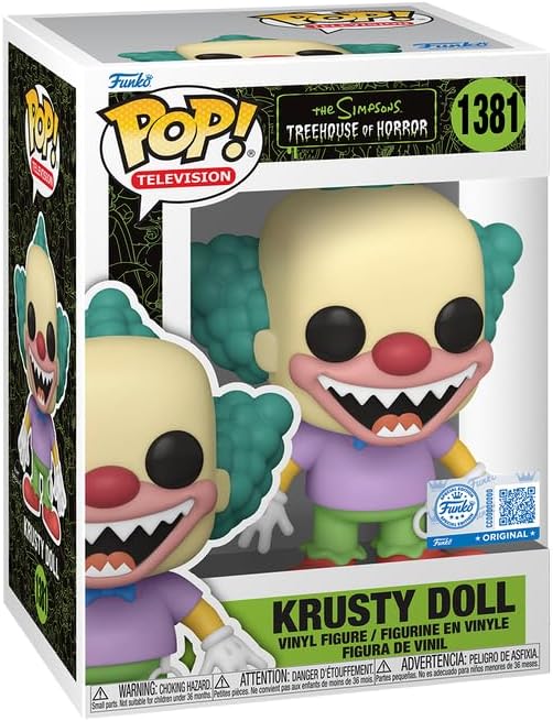 FUNKO POP KRUSTY DOLL 1381 LOS SIMPSON SPECIAL EDITION - 1
