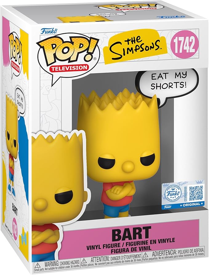 FUNKO POP BART SIMPSON 1742 LOS SIMPSON SPECIAL EDITION - 1
