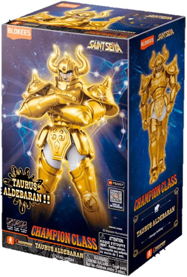 SAINT SEIYA TAURUS ALDEBARAN CHAMPION CLASS BLOKEES - 1