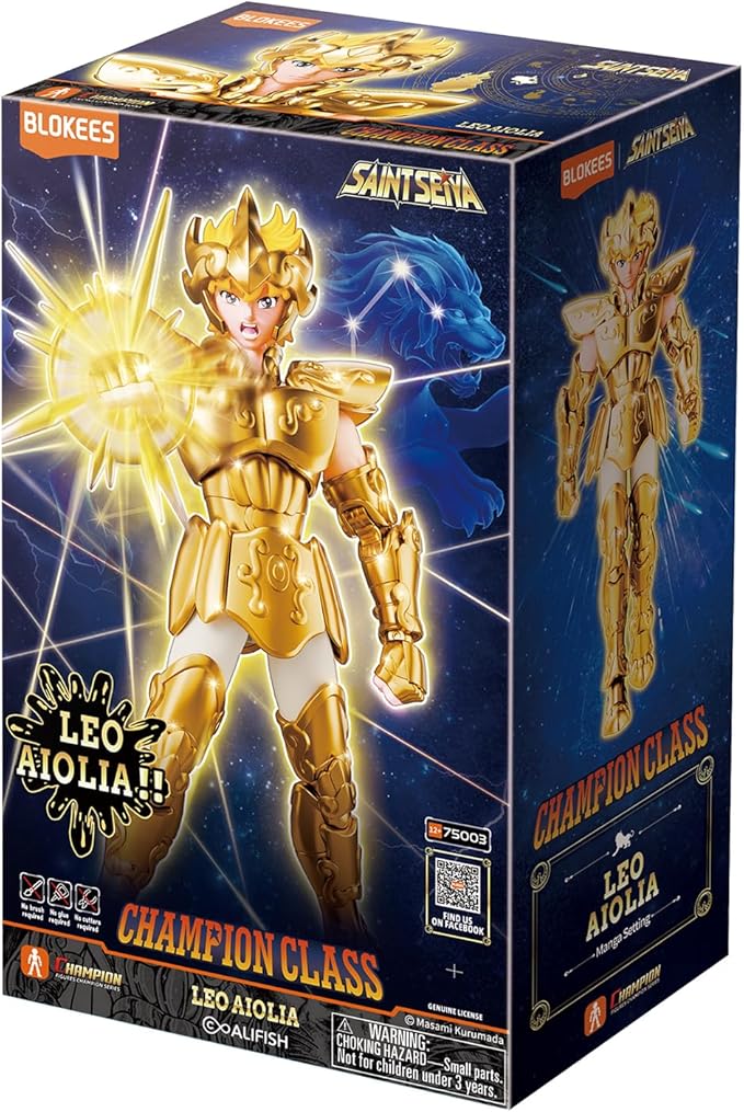 SAINT SEIYA LEO AIOLIA CHAMPION CLASS BLOKEES - 1