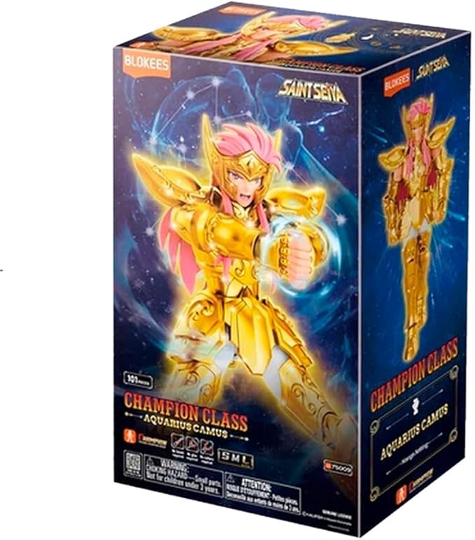 SAINT SEIYA AQUARIUS CAMUS CHAMPION CLASS BLOKEES - 1