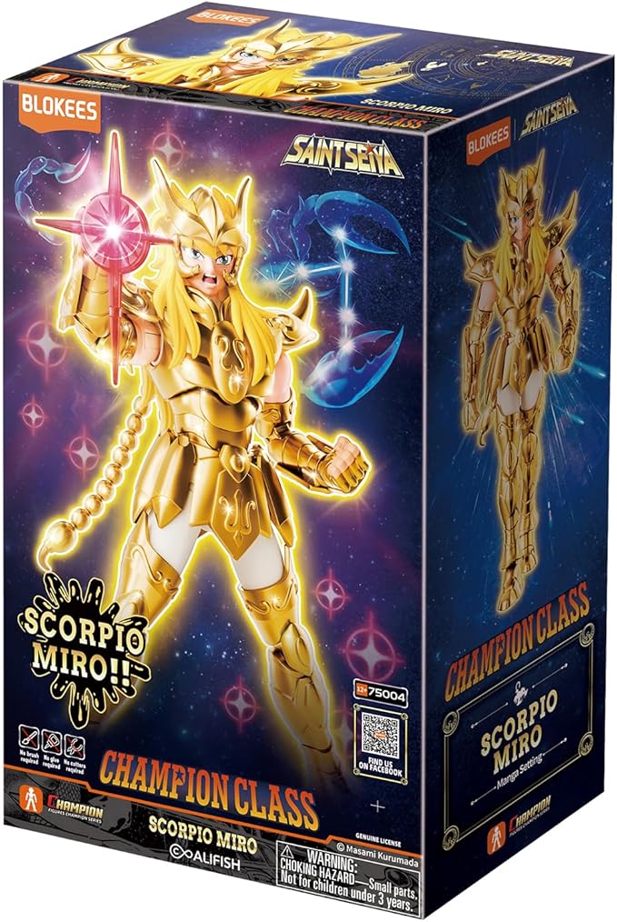 SAINT SEIYA SCORPIO MIRO CHAMPION CLASS BLOKEES - 1