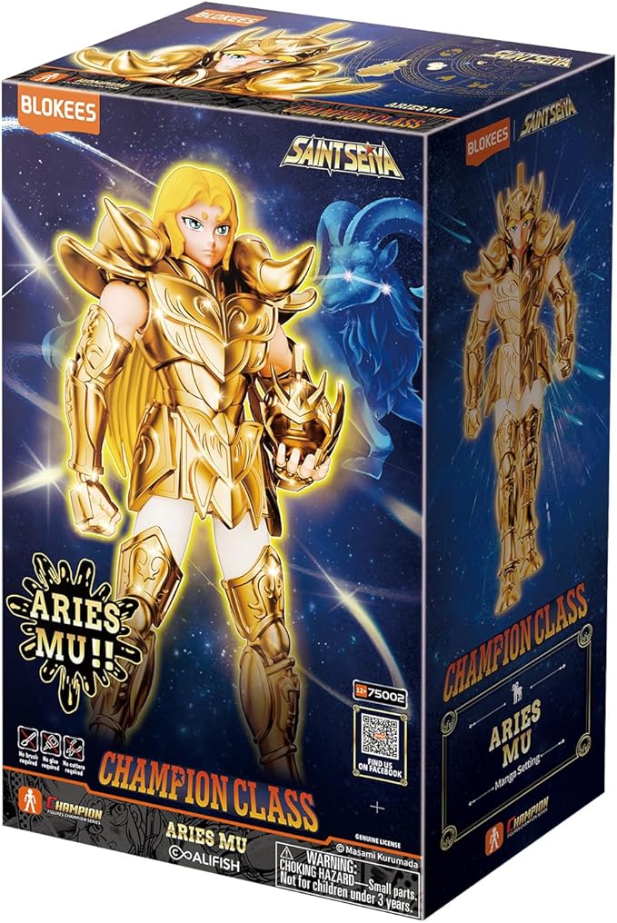SAINT SEIYA ARIES MU CHAMPION CLASS BLOKEES - 1