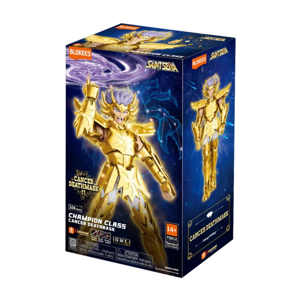 SAINT SEIYA CANCER DEATHMASK CHAMPION CLASS BLOKEES - 1