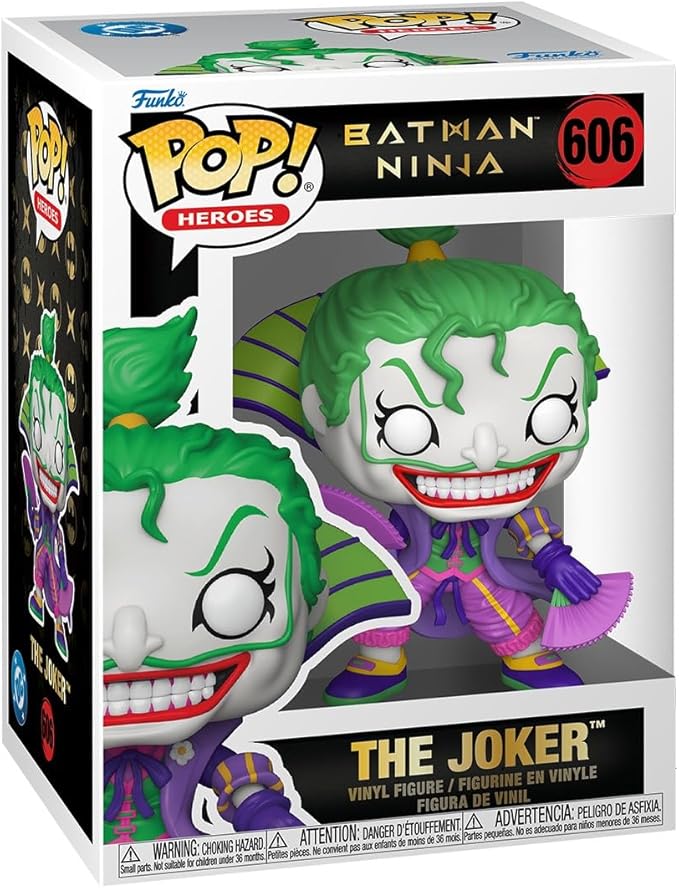FUNKO POP THE JOKER 606 BATMAN NINJA - 1