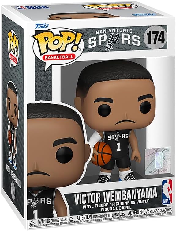 FUNKO POP VICTOR WEMBANYAMA 174 SAN ANTONIO SPURS NBA - 1