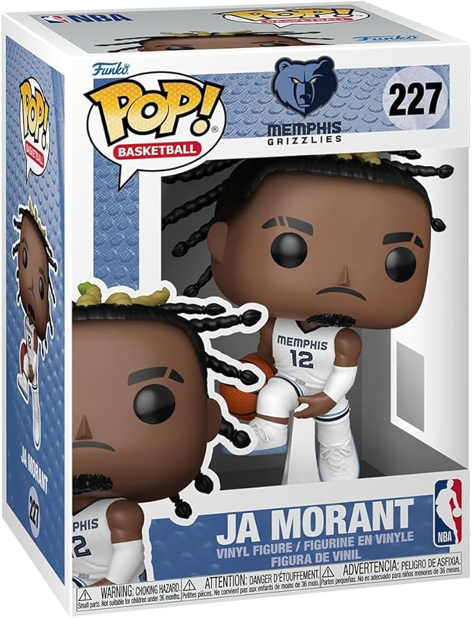 FUNKO POP JA MORANT 227 MEMPHIS GRIZZLIES NBA - 1