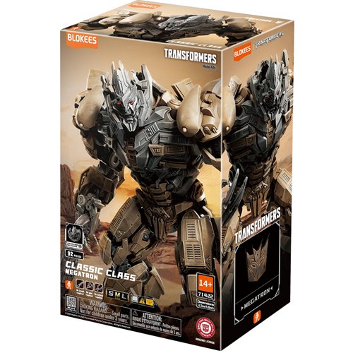TRANSFORMERS MEGATRON DARK OF THE MOON CLASSIC CLASS BLOKEES - 1