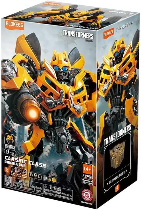 TRANSFORMERS BUMBLEBEE DARK OF THE MOON CLASSIC CLASS BLOKEES - 1